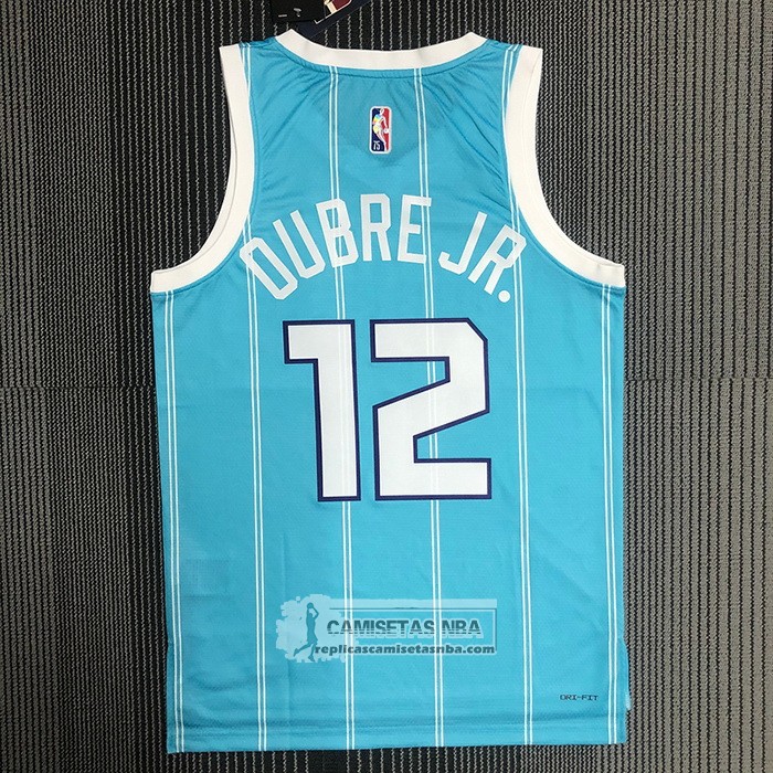 Camiseta Charlotte Hornets Kelly Oubre JR. NO 12 Icon 2020-21 Verde